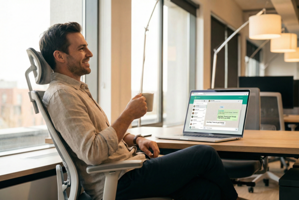 Read more about the article WhatsApp Automation for Business: How Owners Save 3–4 Hours Daily on Customer Replies